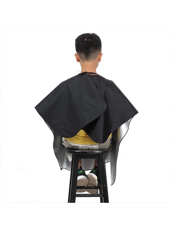 MMBABY Child Hair Cutting Waterproof Cape Barber Kids Hair Styling Cape Professional Home Salon Camps & Hairdressing Wrap Children Cartoon Dalmatian Pattern Capes (1 PCS) - Image 4