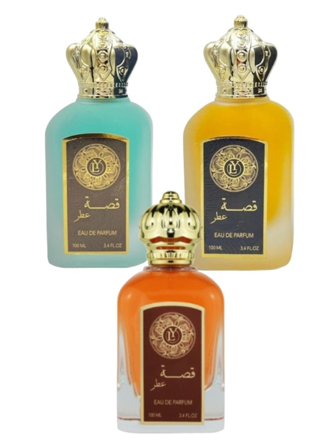 LY Gissah Royal And Gissah Valley And Gissah Classic Perfumes 100ML - Image 2