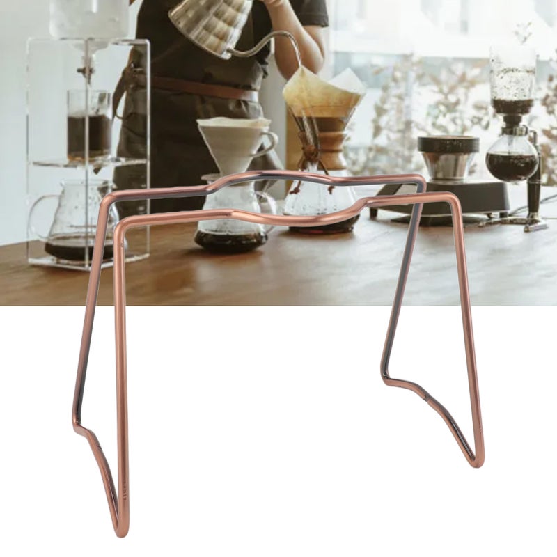 Pour Over Coffee Dripper Stand Iron Filter Holder Rack Drip Coffee Brewing Stand for Home Cafe Office - Image 1