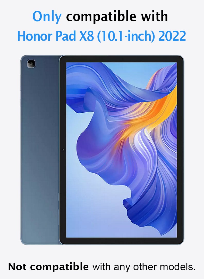 Theodor Screen Protector for Honor Pad X8  9H Hardness Tempered Glass, Bubble Free Easy Installation, Full Coverage And Anti Scratch Case Friendly- Clear - Image 2