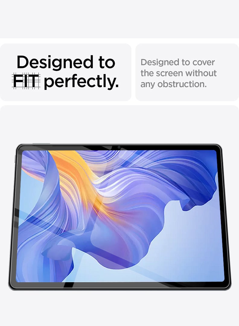 Theodor Screen Protector for Honor Pad X8  9H Hardness Tempered Glass, Bubble Free Easy Installation, Full Coverage And Anti Scratch Case Friendly- Clear - Image 5