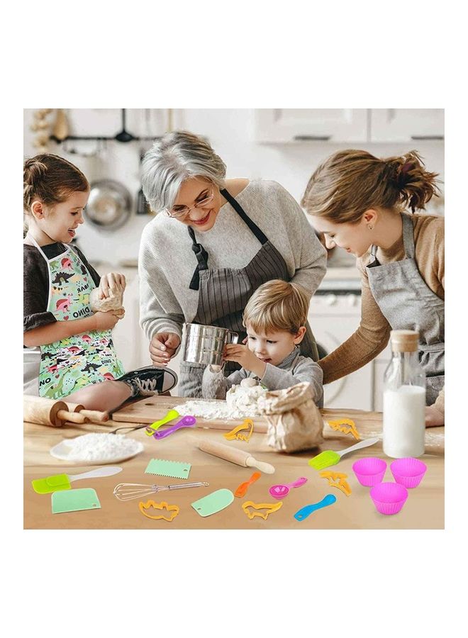 NIBEMINENT 26-Piece Chef Play Set Includes Apron - Image 2