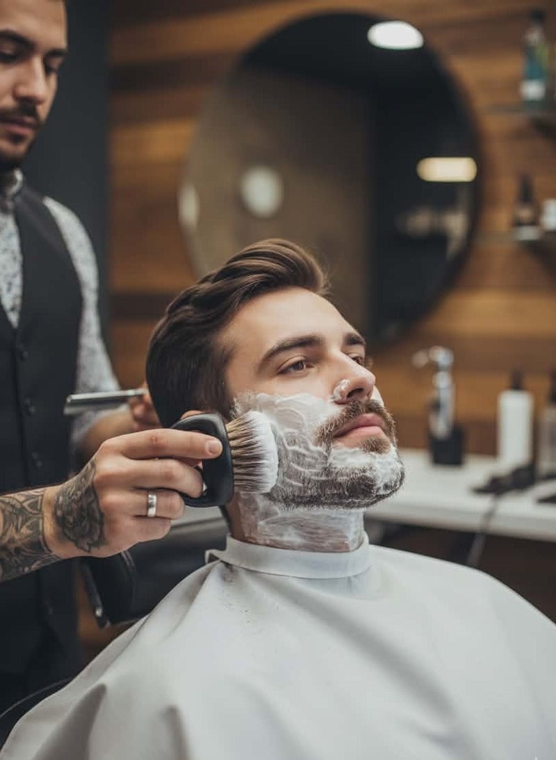 آنسيلف فرشاة أنسيلف للرجال للحية والتصفيف ولإزالة الشعر - للاستخدام المنزلي والاحترافي - Image 3