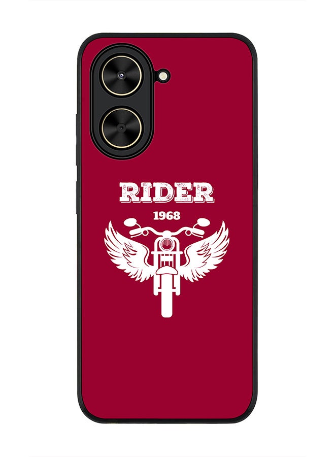 Stylizedd For Xiaomi Poco C71 / Redmi A5 4G Case,Slim fit Camera Protection, Shockproof Thin Phone cover  - Rider 1968