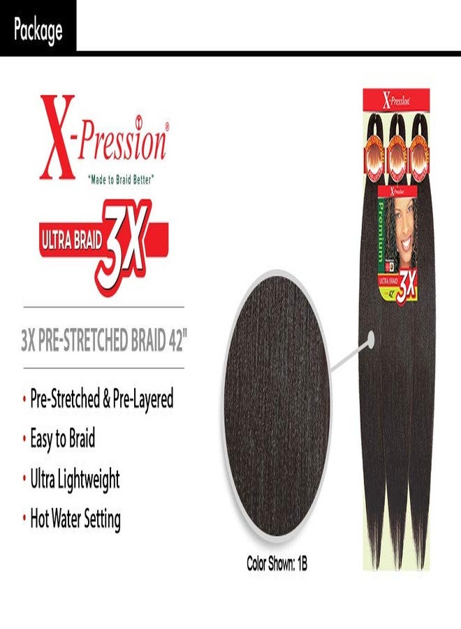 x-pression MULTI PACK DEALS! Outre Braids Kanekaion 3X Pre Stretched Braid 42 (1-PACK, 2) - Image 2