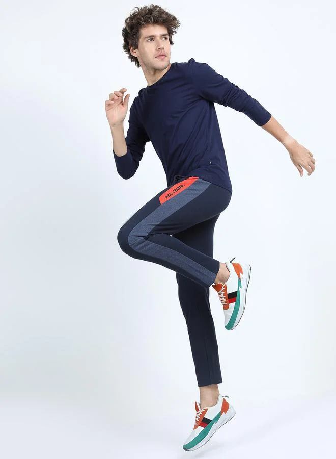 هاي لاندر Side Striped Detail Slim Fit Track Pants by Styli