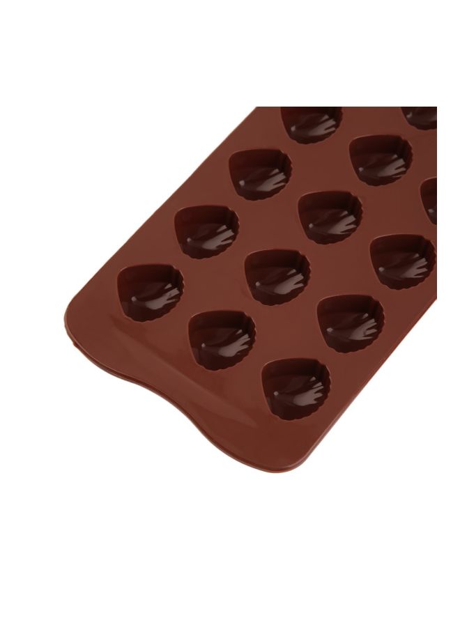 نيبمينينت قوالب من السيليكون لتشكيل الكيك على شكل أصداف شوكولاتة 21x11x2سنتيمتر - Image 4