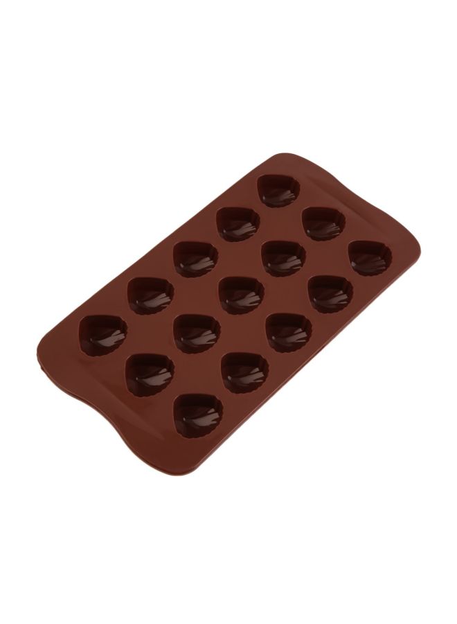 نيبمينينت قوالب من السيليكون لتشكيل الكيك على شكل أصداف شوكولاتة 21x11x2سنتيمتر - Image 3