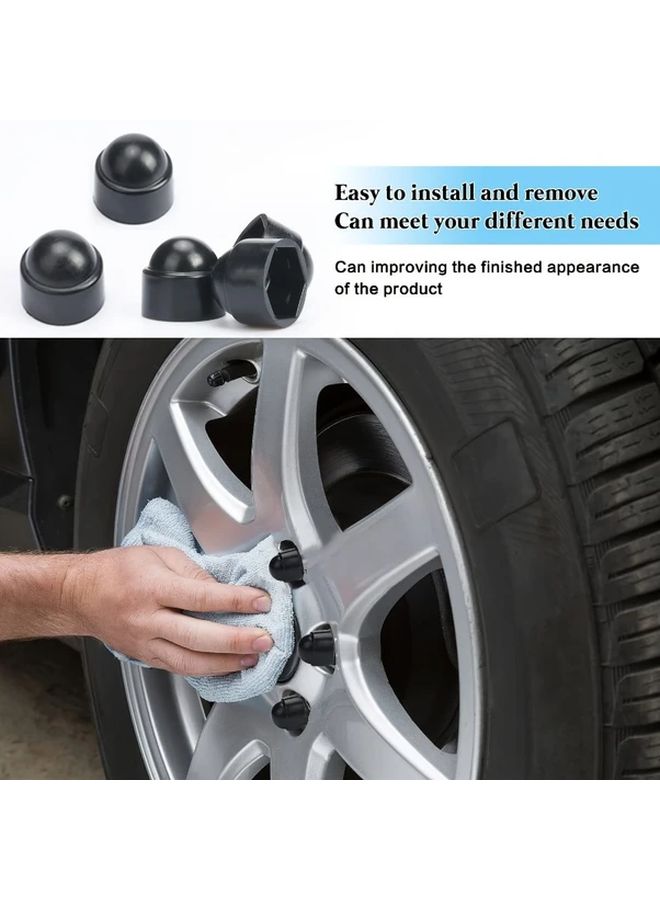 Hexagon Bolt and Nut Protector Set 20pcs M12 19mm Dome Cap Covers - Image 1