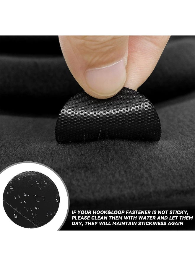 Universal Comfortable Tactical Airsoft Helmet Pads Internal Memory Foam Foam Protective Cushion Buffer Pad Protection Mat Accessories Liner System for Fast MT MICH IBH AF ACH Helmet Black - Image 5