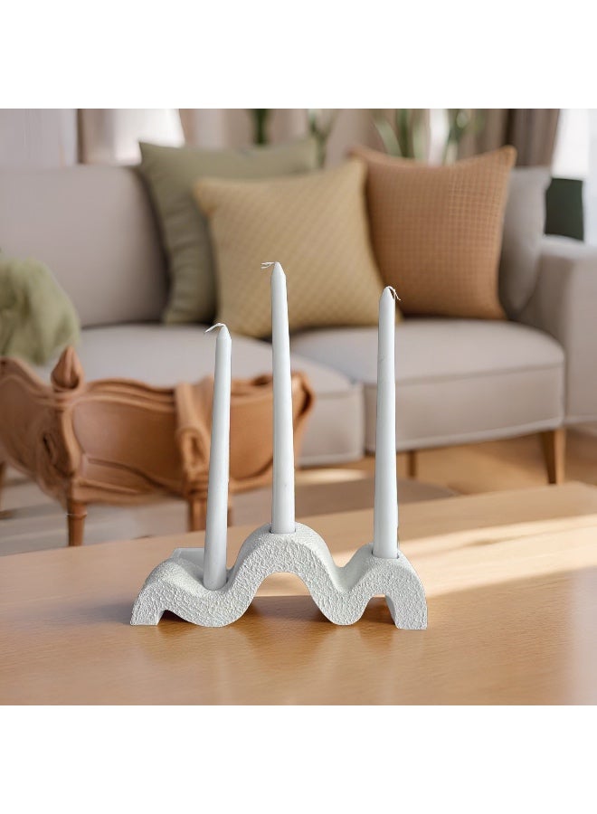 Triple Wave Candle Holder - Image 1