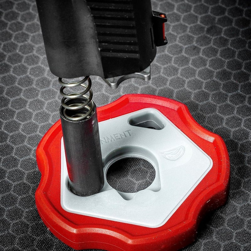 Real Avid 1911 Smart Wrench – Easy Barrel Bushing Removal with Spring Retention and Non‑Marring Resin for 1911 Government and Officer Models - Image 2