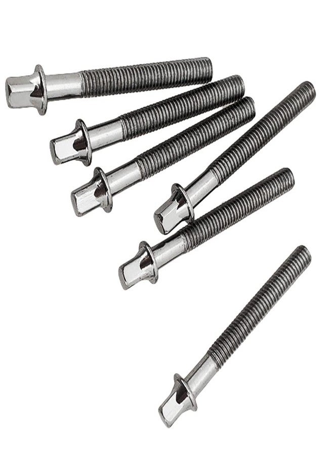 TUOREN Drum Set Hardware 12-Pack Stainless Steel Drum Tight Screw Tension Rods for Percussion Instrument Parts (50mm) - Image 3