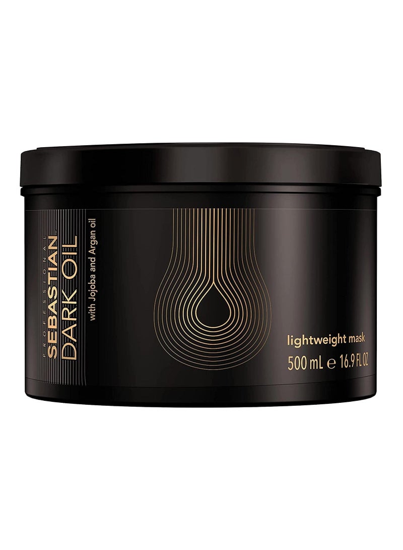 سيباستيان بروفيشنال قناع زيتي داكن احترافي خفيف الوزن غني بزيت الجوجوبا وزيت الأرغان بحجم 500 مل من سيباستيان
