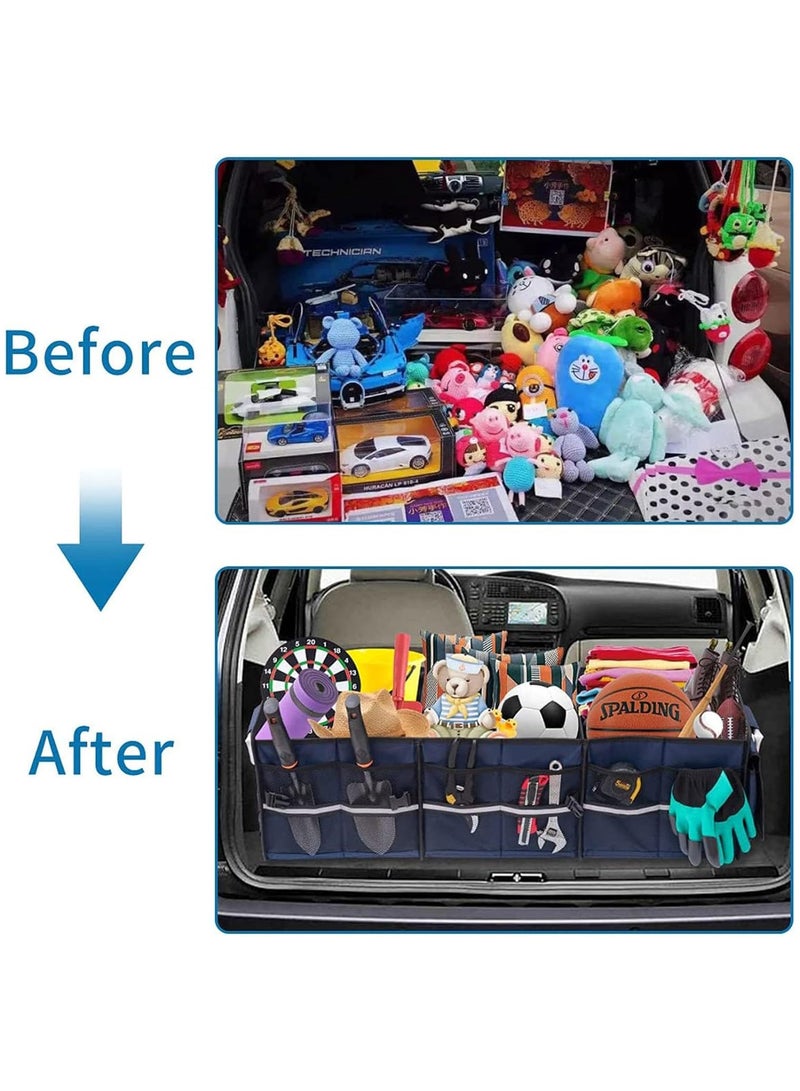Beauenty Car Organizer Trunk, Foldable on-Board Storage Box  - Image 2