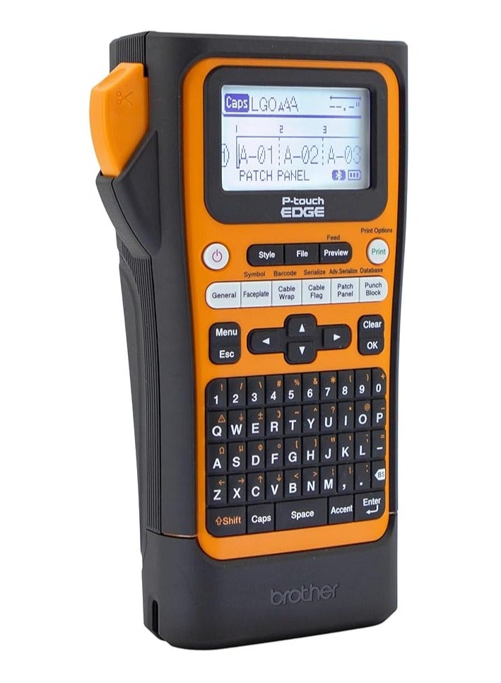 Brother Max Brother PT-E310BTVP P-Touch Edge Handheld Industrial Label Printer with Bluetooth and USB-C (up to 18mm Labels) - Image 2