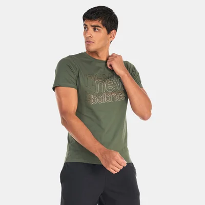 New Balance Men's Heathertech Graphic T-Shirt