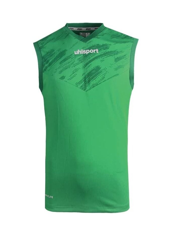 UHLSPORT - uhlsport Men’s Top Tank, For running fitness And gym Smart Breathe LITE Quick-Drying Fabric V-Neck Sleeveless Freedom of Movement And Flexibility - Image 1