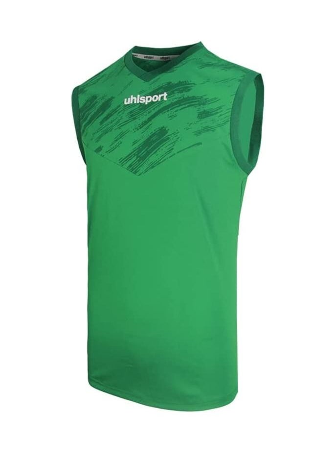 UHLSPORT - uhlsport Men’s Top Tank, For running fitness And gym Smart Breathe LITE Quick-Drying Fabric V-Neck Sleeveless Freedom of Movement And Flexibility - Image 1