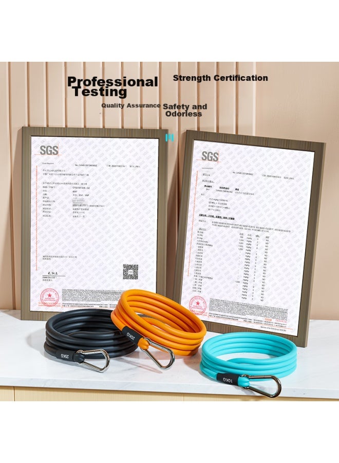 Mijie Lat Pulley Home Fitness Equipment Latex Resistance Band Chest Muscle Training Professional Set Mk8016-01