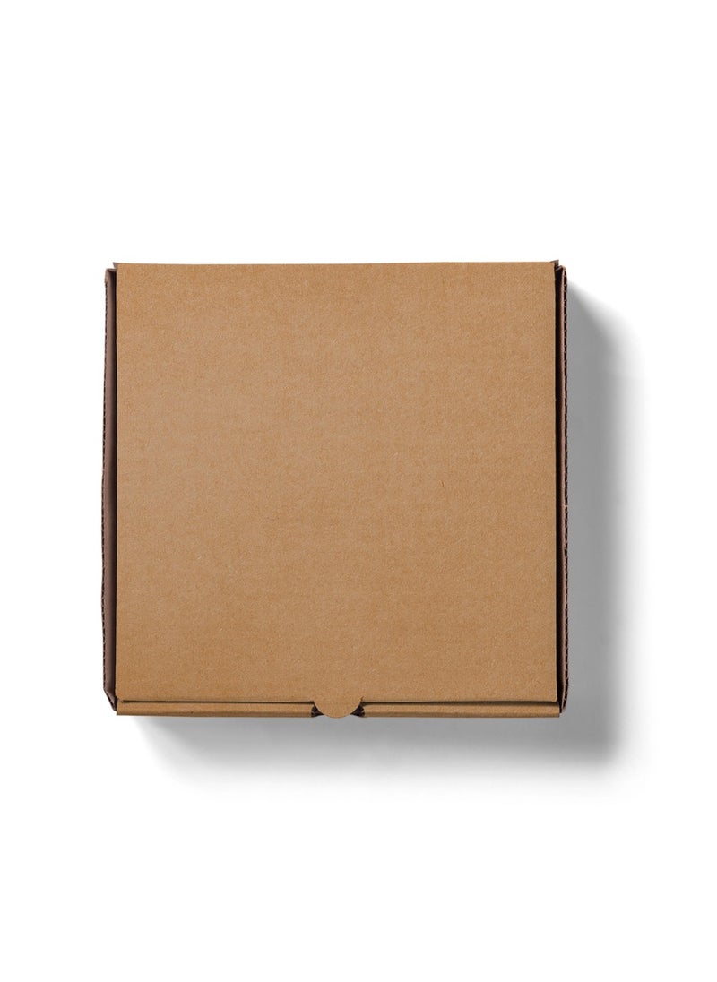 YASHTECH Eco friendly Takeaway Kraft Brown Large Pizza Box 33x33cm 100 Pcs  - Image 1