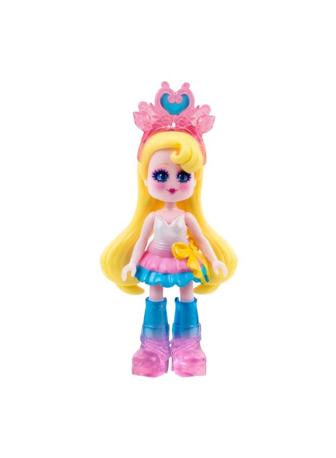 Royale High Core Deluxe 3-Inches Doll Figure with Accessories - Light Fairy  | Exclusive Virtual Item Code Included | Collectible Figure | Fashion Doll | For Fans, Gamers & Collectors! | Official Licensed Product - Image 5