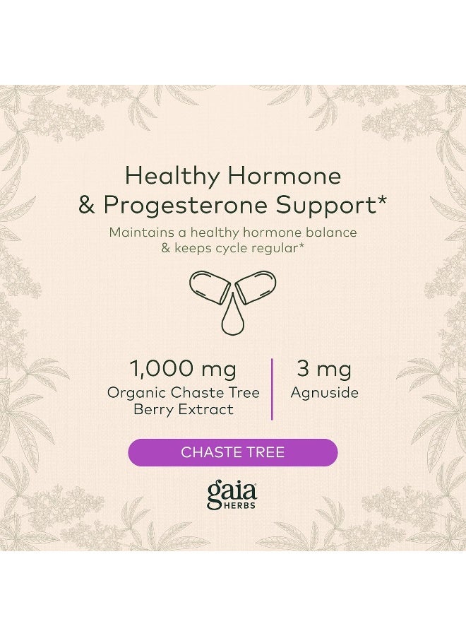 Gaia Herbs مكمل عشبي من توت الفيتكس، 60 كبسولة - Image 3