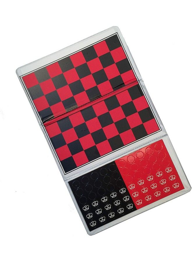 WE Games Magnetic Checkbook Checkers Great For Travel - Image 5