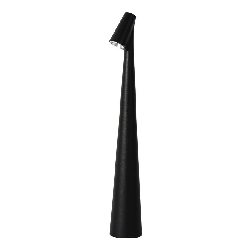 Portable Touch-Control LED Desk Lamp, 13.2 Inches, Rechargeable with Three Dimming Levels, Black - Image 1