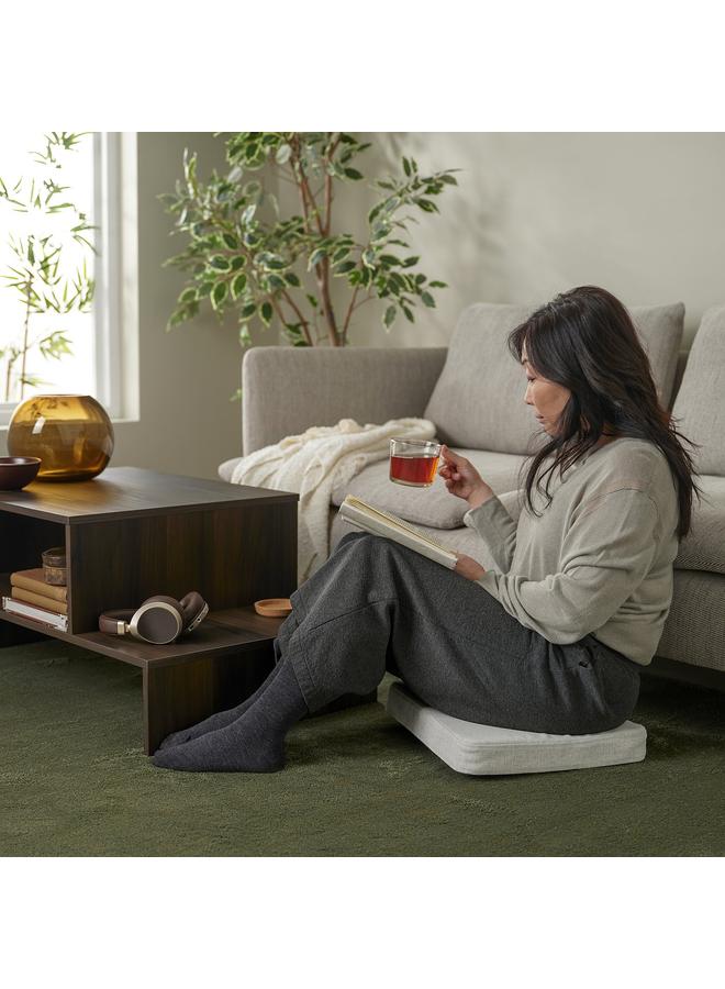 erorex Chair cushion, beige, 39/35x37x5 cm - Image 3