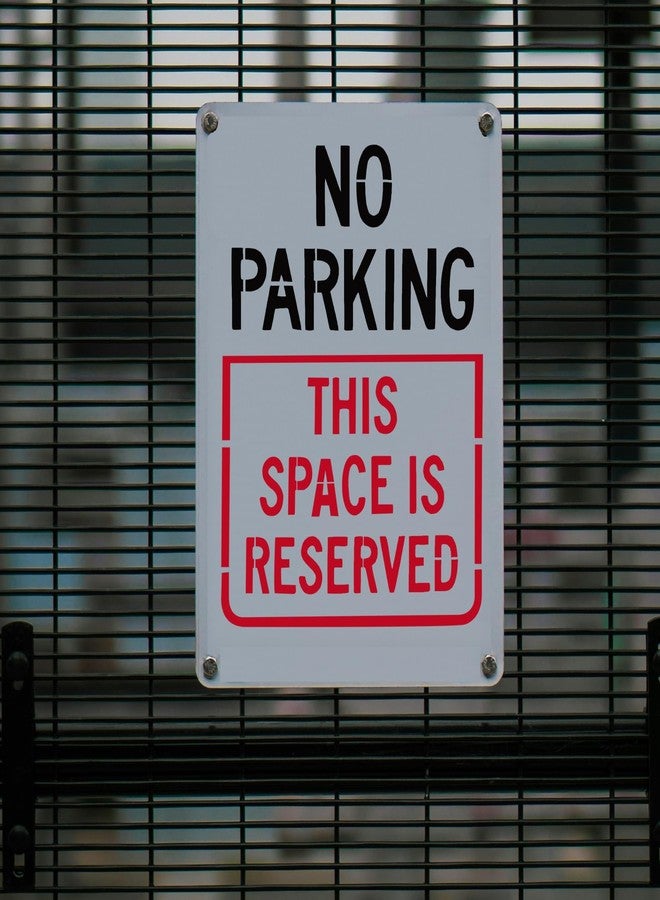 Anikoocory 2-Pack No Parking Sign Stencil Template - 14 x 10 Inch Large No Parking This Space is Reserved Reusable Stencil for Painting Parking Lots, Streets, Driveways, Curb, Outdoor Yard Parking Area - Image 5