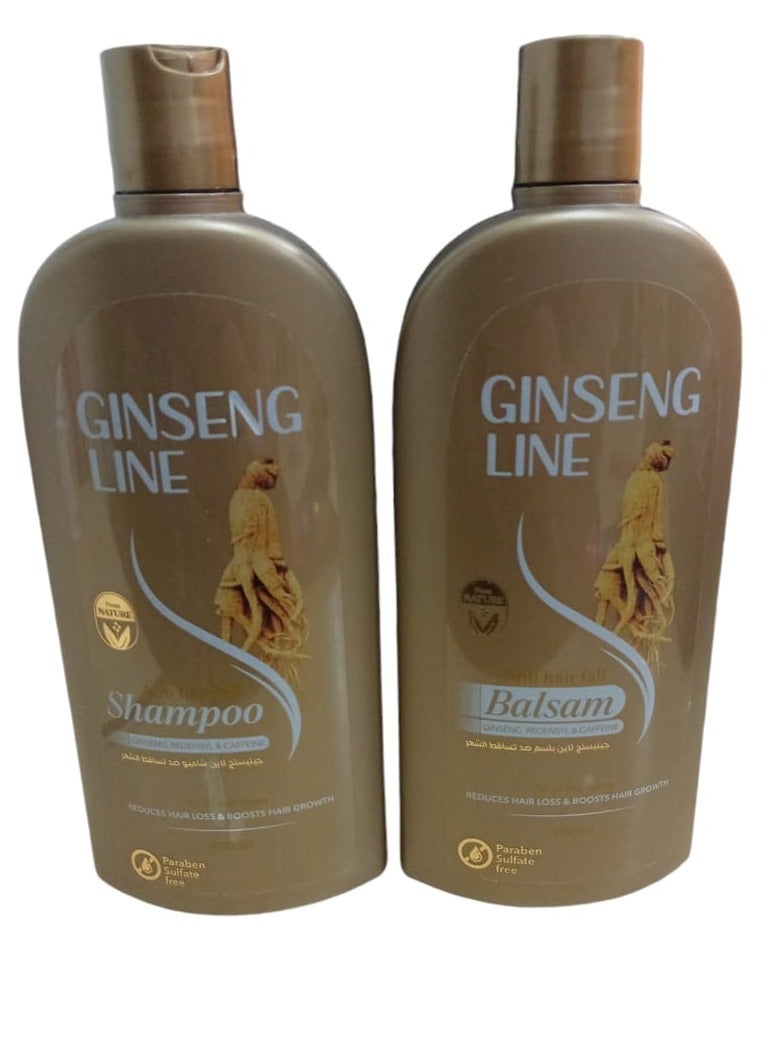 Melano Pharma Ginseng Line Balsam And Shampoo Anti Hair Fall - Image 1