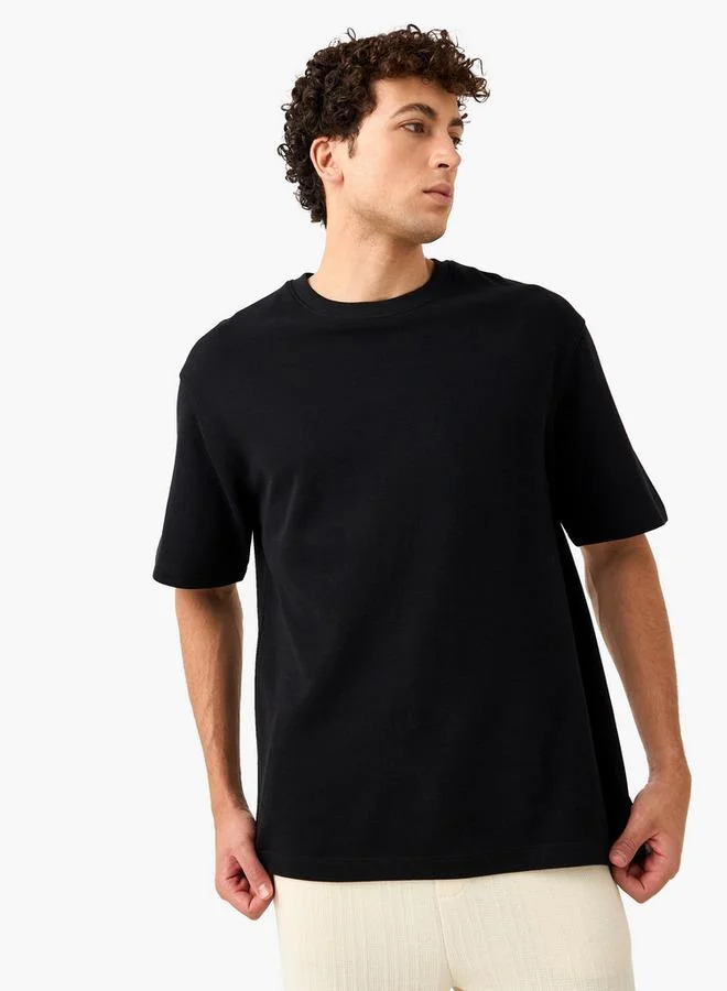 Iconic Iconic Textured T-shirt