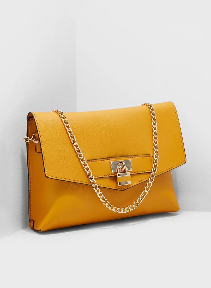 DOROTHY PERKINS Padlock Chain Handle Crossbody
