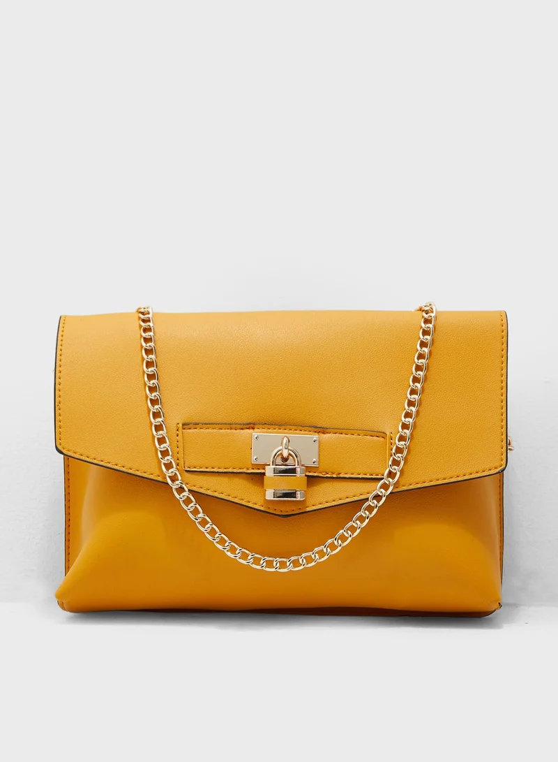 DOROTHY PERKINS Padlock Chain Handle Crossbody