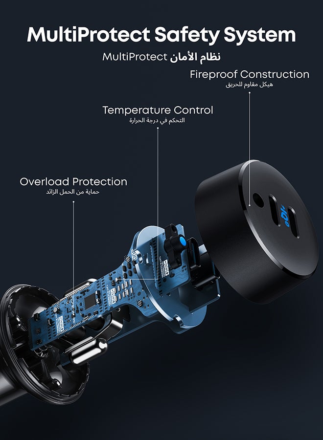 Anker USB C Car Charger, 40W 2-Port PowerIQ 3.0 Type C Adapter, iPhone 16 Car Charger, PowerDrive III Duo with Power Delivery for iPhone 17/16/15, Samsung, Huawei, Xiaomi, Redmi, Vivo, Oppo and More - Image 4