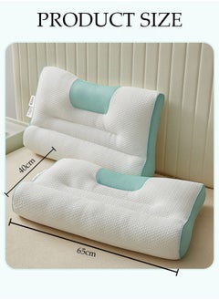 DUNISO 1PCS Comfort Ergonomic Pillow for Pain Relief Bed Pillow for Sleeping, Ergonomic Orthopedic Cervical for Neck and Shoulder Pain, Side Back Stomach Sleeper  - Image 2