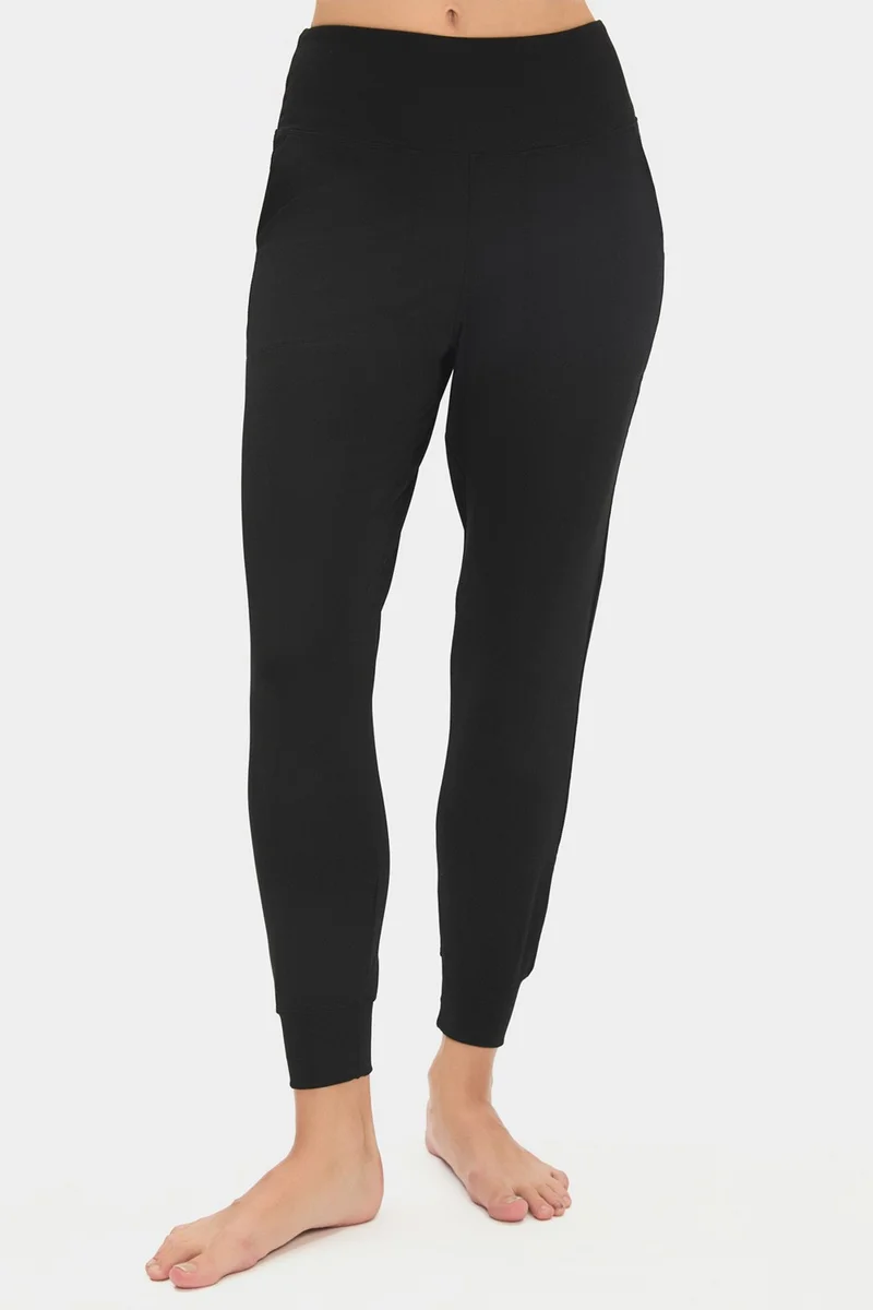 JOYSTAR Women's Beige High Waist Jogger Sweatpants