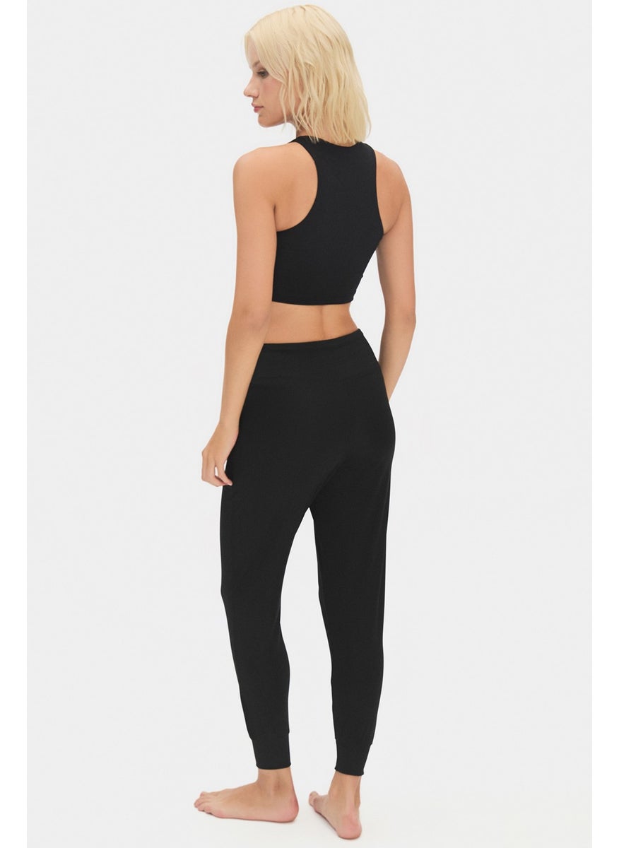 JOYSTAR - Women's Beige High Waist Jogger Sweatpants - Image 1