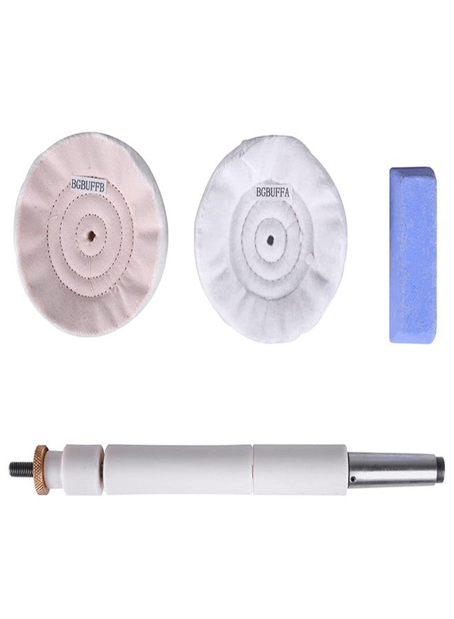 NAGU Lathe Buffing System 2 Step, 2 Wheel Bufffing Mandrel, MT2 Mounts - Image 2