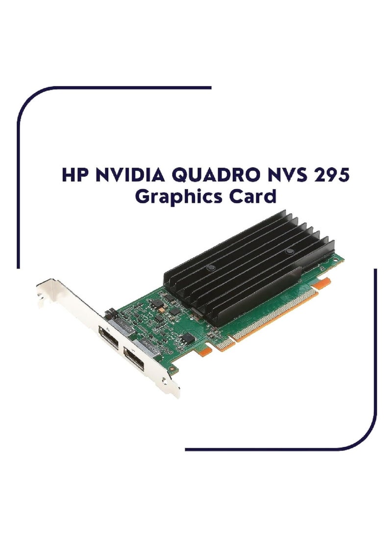 Nvidia PNY Technologies NVIDIA Quadro NVS295 Professional Business Graphics Card 256MB DDR3 with 2XDP Display Port For HP Workstation XEON Tower PC Only, Model:-Z400,Z440,Z600,Z640,Z800,Z820,Z840" Multicolor  - Image 4