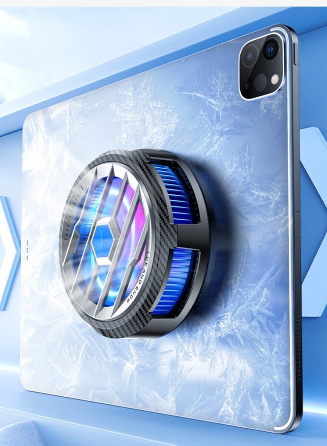 general iPad Cooler, Magnetic Tablet Cooler for iPad/Surface pro/Samsung Tab, Steam Deck Compatible, Mobile Gaming Universal Cooler with Temperature Display, Tiktok Live - Image 4