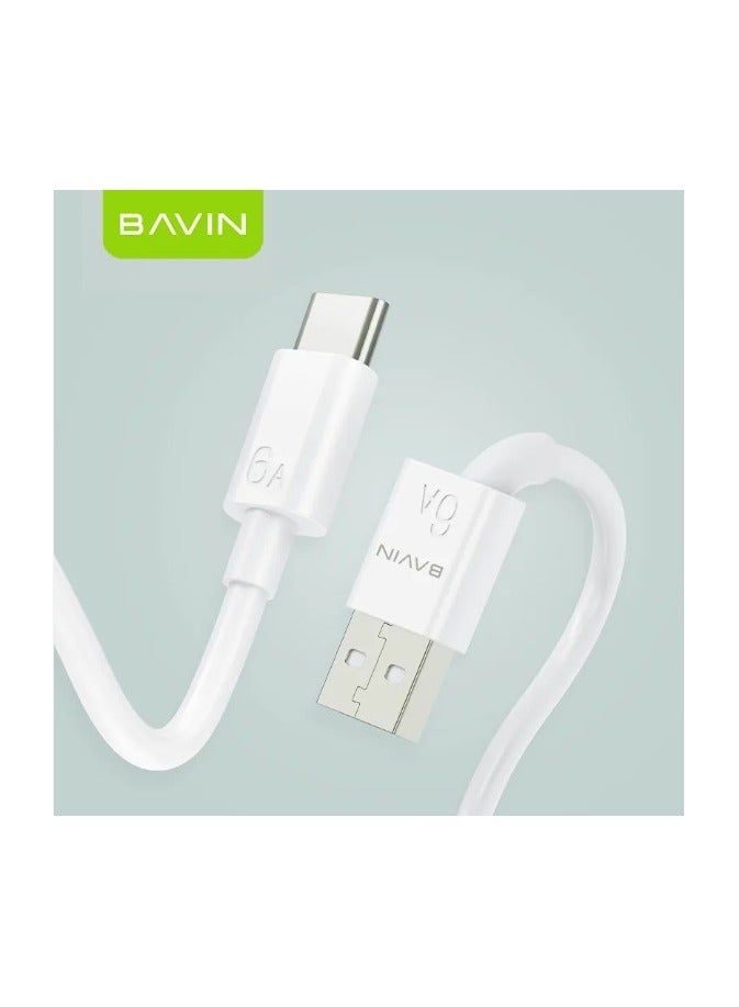 Bavin CHARGEING DATA CABLE FAST CB294 USB TO TYPE C - Image 2