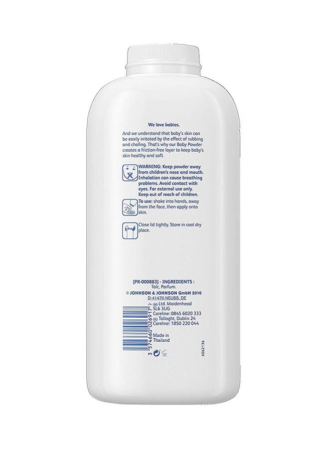 Johnson's Dermatologist Tested, hypoallergenic, Long-Lasting Freshness And Skin Comfort Baby Powder - Image 2