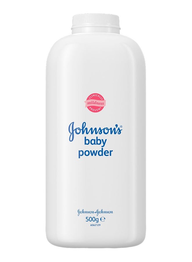 Johnson's Dermatologist Tested, hypoallergenic, Long-Lasting Freshness And Skin Comfort Baby Powder - Image 1