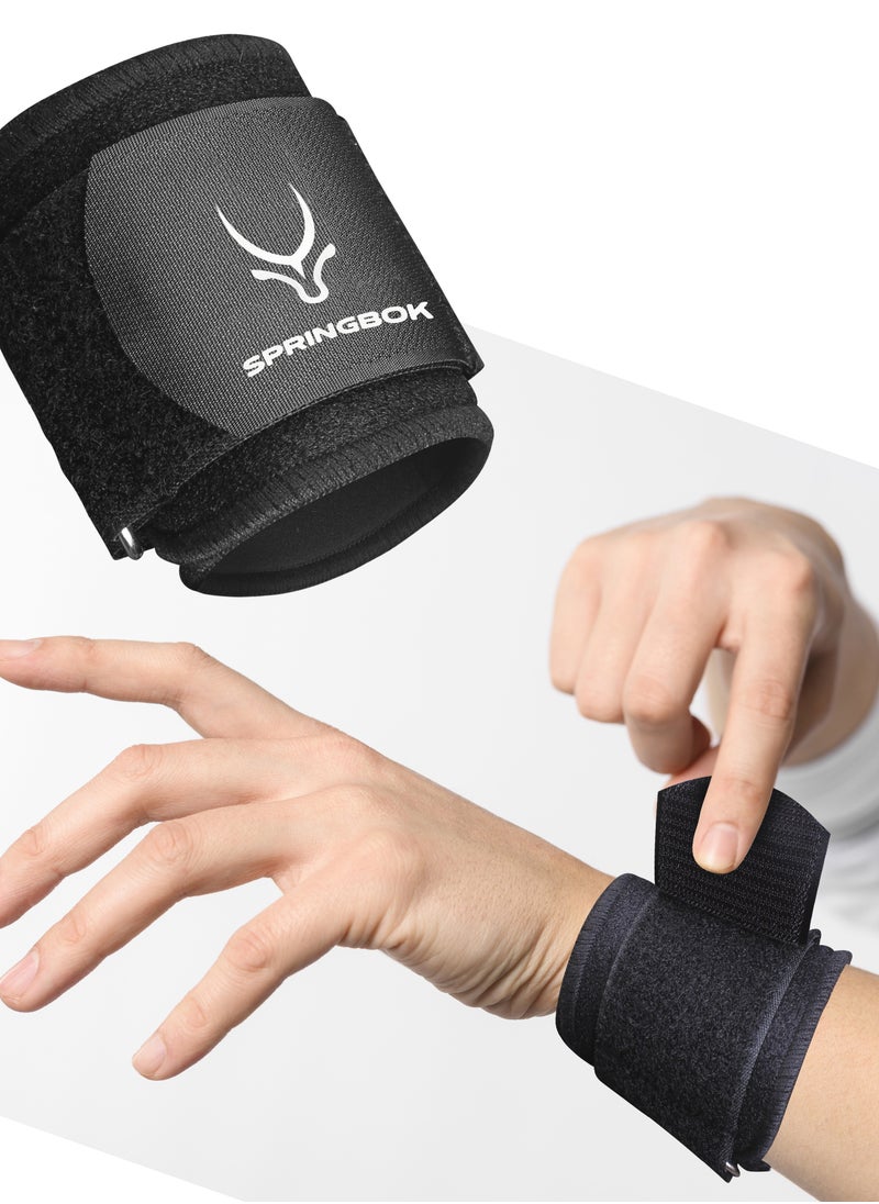 سبرينغبوك لفافة معصم Springbok Carpal Lock للرجال والنساء، مصنوعة من قماش النيوبرين (قطعة واحدة)  - Image 2