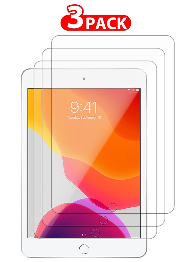 CATANES 3 Packs For Apple iPad mini 5 Screen Protector 9H Hardness Tempered Glass Scratch Resistant HD Display Screen Protector - Image 1