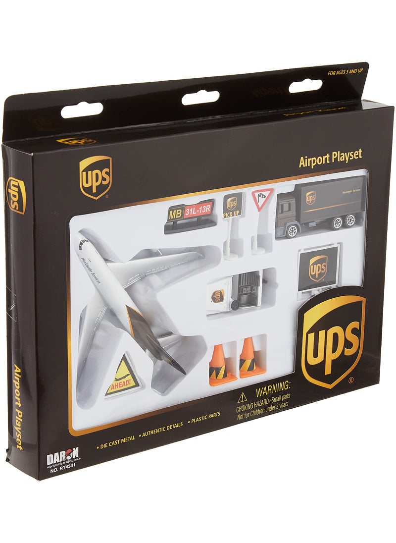 Daron Daron UPS Airport Playset, Brown  - Image 3
