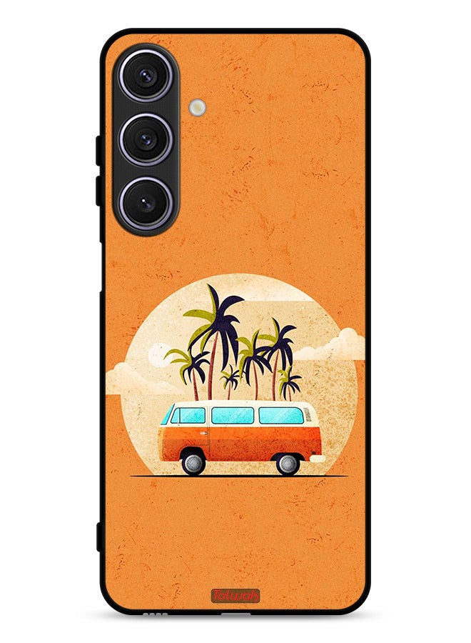 Tolwak Samsung Galaxy A26 Protective Case Cover Bus Art - Image 1