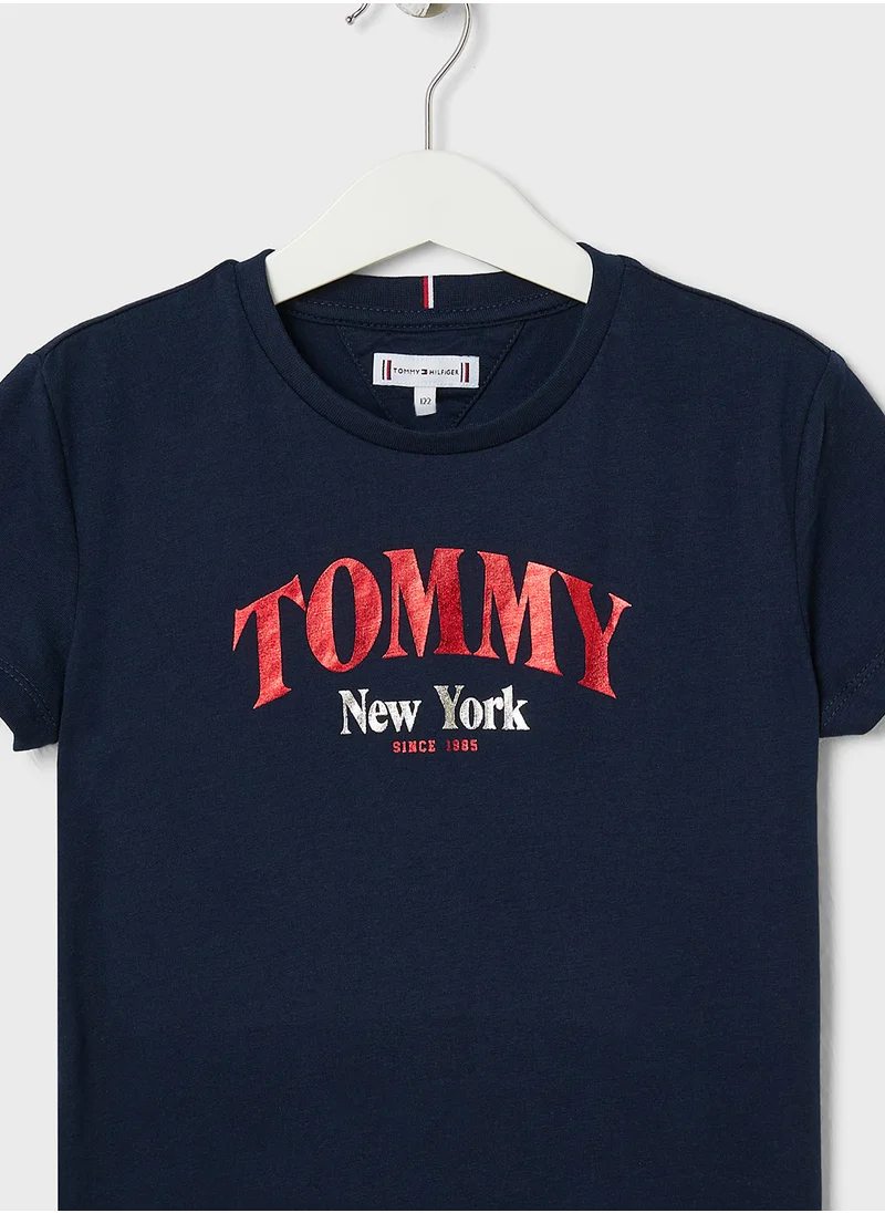 تومي هيلفيغر Youth Varsity Regular T-Shirt